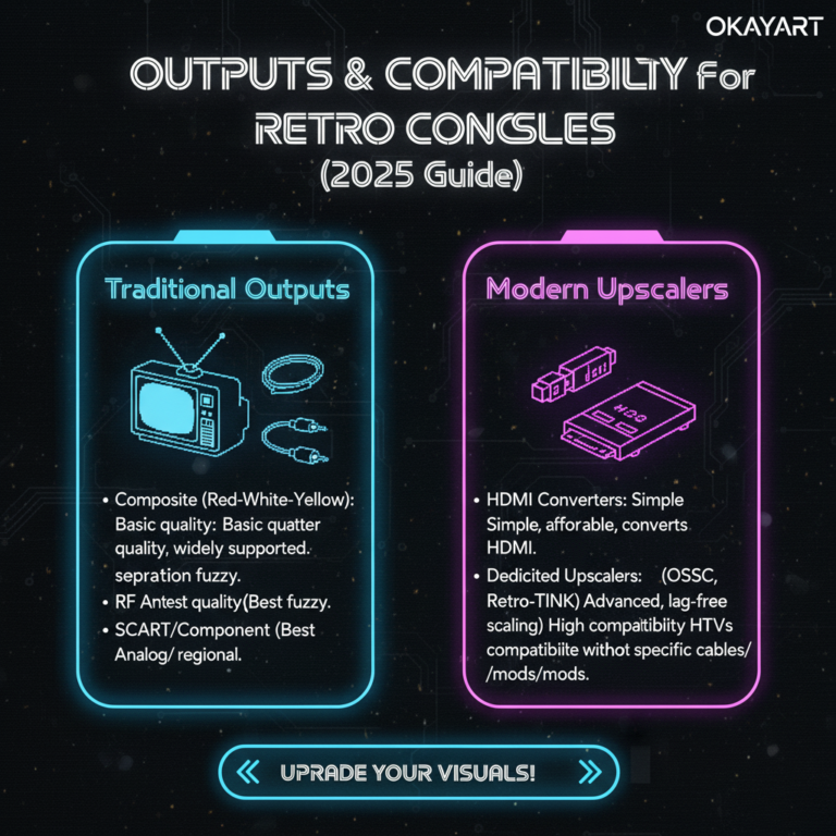 Outputs & Upscalers for Retro Consoles (2025 Guide)